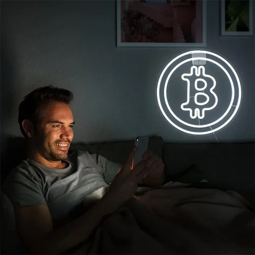Miniatura 3 de Señales de luz de neón LED XBT Bar Restaurante Decoración Tienda de juegos Lámpara de neón interior Publicidad comercial Decoración de pared, blanco