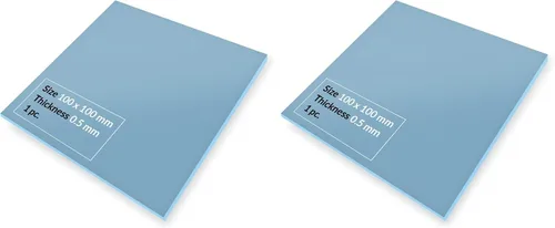 Miniatura 10 de ARCTIC TP-3: Almohadilla térmica de rendimiento premium, 3.937 x 3.937 x 0.059 in (apilable hasta 0.079 in sin pérdida de rendimiento), 1 pieza