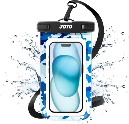 Miniatura 17 de JOTO - Paquete de 2 fundas impermeables universales para iPhone 17 Air 16 15 14 13 12 11 Plus Pro Max, bolsa seca para celular IPX8 XR X SE, Galaxy