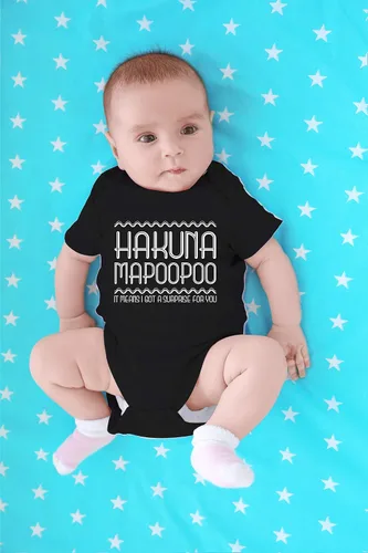 Miniatura 12 de CBTwear Hakuna Mapoopoo - Ropa de bebé - Divertidos trajes para recién nacidos para niños y niñas