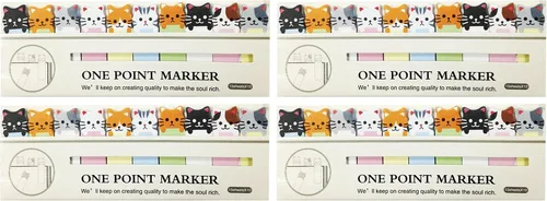 Wrapables A67779 - Marcapáginas para marcapáginas, notas adhesivas, juego de 2 unidades (paquete de 2)