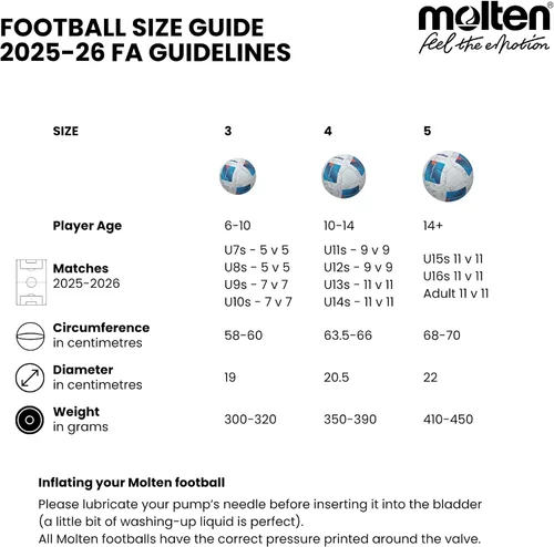 Miniatura 6 de Molten Vantaggio Soccer Ball