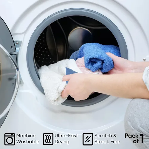 Miniatura 6 de Superio Microfiber Cleaning Cloths Color-Coded for Easy Organization, Ultra-Soft, Durable, Multi-Purpose Cloths for Bathroom, Kitchen, Windows