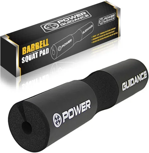 Miniatura 4 de POWER GUIDANCE Almohadilla para sentadillas – Almohadilla protectora para cuello y hombros – Ideal para sentadillas, estocadas, empujes de cadera