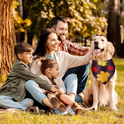 Miniatura 7 de Chunful 100 piezas de bandanas para perros a granel paquete de verano bufanda triangular babero pañuelo conjunto para accesorios de disfraz