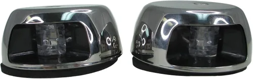 Miniatura 2 de Pactrade Marine Luces LED de estribor verde horizontal del puerto rojo de la navegación SS304