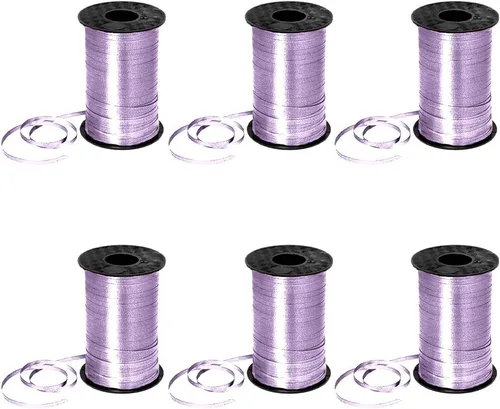 Miniatura 8 de PMU Tira de cinta rizadora negra de 500 yardas x 3/16 pulgadas para envolver regalos, decoración de cumpleaños, celebraciones, fiestas, accesorios