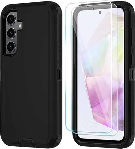 Miniatura 36 de ONOLA Funda compatible con Samsung Galaxy S24 Ultra con protector de pantalla HD, resistente a los golpes y a las caídas, funda de 3 capas