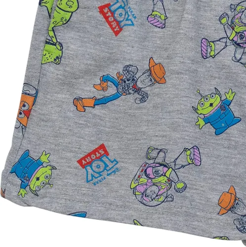 Miniatura 7 de Disney Pixar Cars Mickey Mouse King Toy Story Buzz Lightyear - Conjunto de camiseta gráfica y pantalones cortos de rizo francés