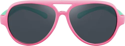 Miniatura 5 de FEISEDY Gafas de sol polarizadas de aviador para niños pequeños, marco flexible, lindo bebé niños niñas de 0 a 6 años de goma al aire libre B2789