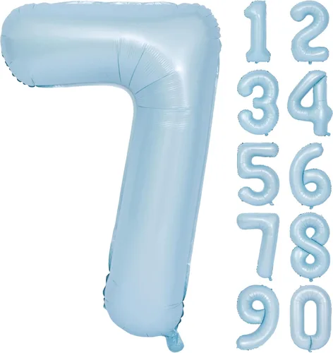 Miniatura 38 de Globos de helio de 40 pulgadas con dígitos dorados para fiesta de cumpleaños., Número 0, 40 pulgadas, número 0 oro 7