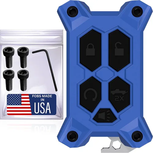 Miniatura 10 de Funda para llavero Chevy – para funda de llavero GMC – Accesorios Silverado Sierra – Abrebotellas integrado – Compatible con guía de ajuste