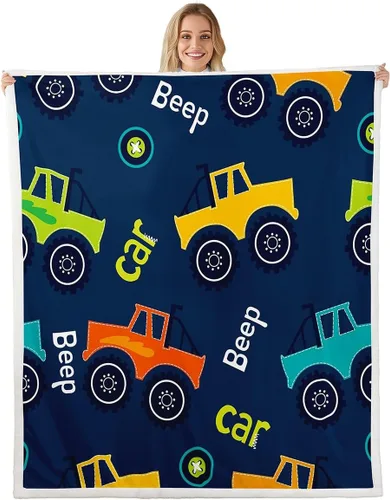 Miniatura 29 de Feelyou - Manta de forro polar camuflaje de 40 x 50 pulgadas para niños, niños y adolescentes, con diseño de peces de caza, manta de sherpa