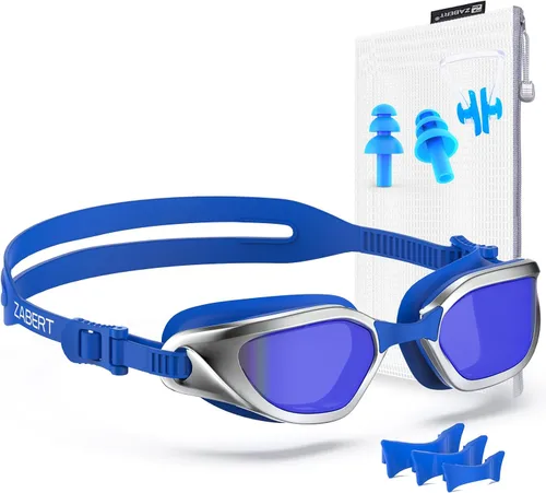 Miniatura 12 de Gafas de natación W2 para adultos, hombres y mujeres, protección UV antivaho sin fugas