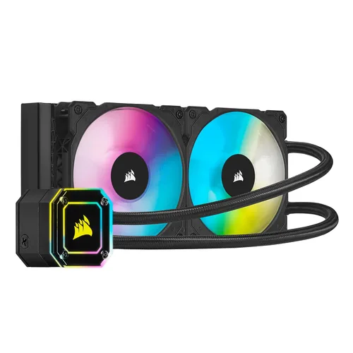 Miniatura 14 de Corsair iCUE H150i Elite CAPELLIX XT Enfriador líquido de CPU para escritorio - Tres ventiladores AF120 RGB Elite - Radiador de 360mm - Intel® LGA
