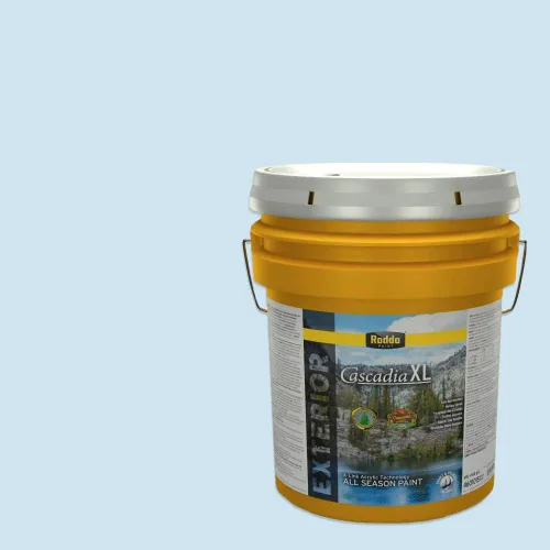 Miniatura 59 de Rodda Paint CASCADIA ZERO - Pintura e imprimación semibrillante para interiores en uno, 1 galón, azul huevo huevo azul