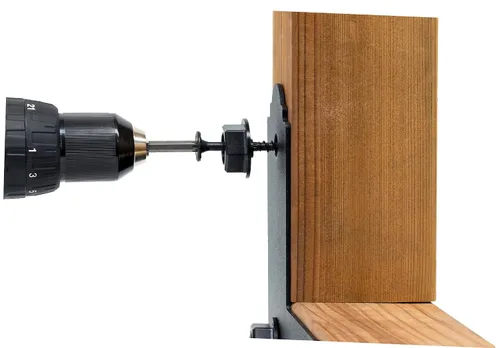 Miniatura 3 de Simpson Strong-Tie STN22-R24 Outdoor Accents - Lavadora de cabeza hexagonal negra (24 unidades) (paquete de 6)