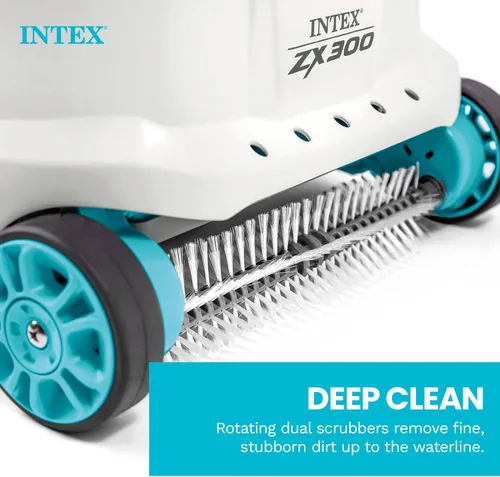 Miniatura 4 de INTEX 28007E ZX50 Aspiradora Automática de Piscina por Succión Sobre la Superficie: Para Piscinas Más Pequeñas – Limpia el Suelo de la Piscina