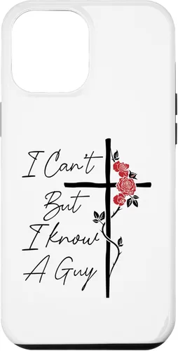 Miniatura 26 de I Can't But I Know A Guy Jesus Cross Flowers Case for iPhone 17