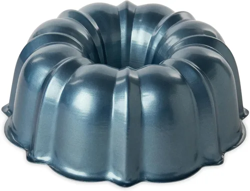 Miniatura 6 de Nordic Ware Molde Bundt Formado, 12 Tazas, Blanco Glaciar