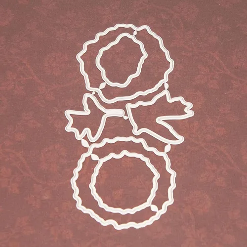 Miniatura 3 de Daisy - Juego de sellos y troqueles transparentes de silicona para hacer tarjetas, plantillas de corte de metal para álbumes de recortes, álbum