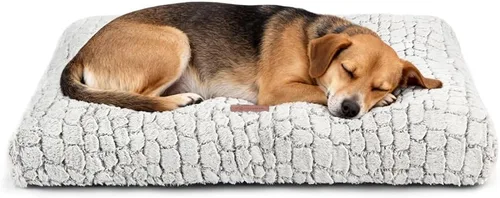 Miniatura 8 de Alfombrilla para jaula de perro, colchón de jaula de perro de felpa, colchón para jaula de perro suave, almohadilla antideslizante para jaula