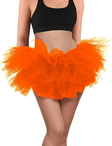 Tutús para mujeres, faldas de tul tutú para adultos, disfraces para mujeres, 5 capas, faldas tutú para niñas, adolescentes, Halloween, ballet
