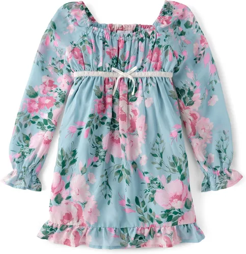Miniatura 6 de The Children's Place Vestido casual de manga larga para niñas grandes