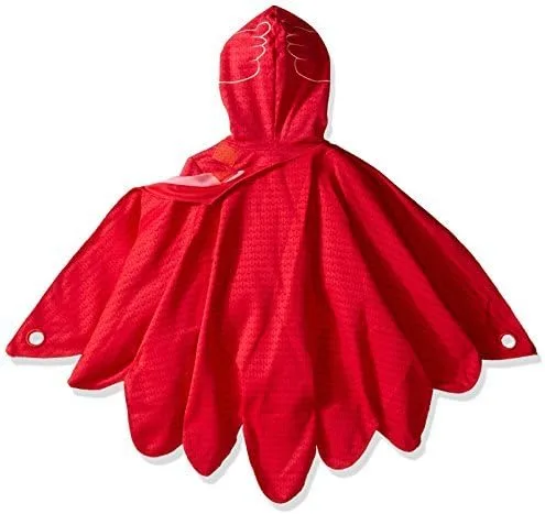 Miniatura 3 de PJ MASKS Camiseta con capucha y capucha Owlette para niña Rojo
