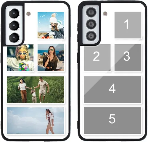 Miniatura 541 de Funda de teléfono personalizada para Samsung Galaxy S22+ / S22 Plus 5G, funda de TPU suave de vidrio templado antiarañazos personalizada con foto