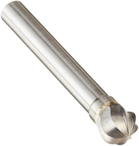 Miniatura 15 de Drill America SA-1 Rebaba de carburo/lima giratoria cilíndrica de doble corte para amoladora de troquel de 1/4" de diámetro x 5/8" de longitud