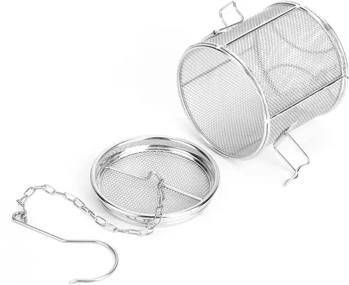 Miniatura 8 de Filtro, Acero Inoxidable Malla de Alambre Diseño de Té Colador de Sopa Condimentos Separación Cesta Filtro para el Hogar Cocina