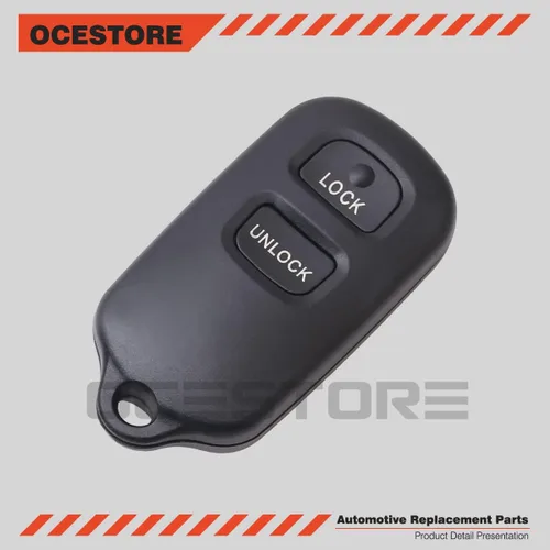 Miniatura 3 de OCESTORE HYQ12BBX - Llavero de coche con control remoto sin llave, HYQ12BAN de 2 botones de repuesto para vehículos compatible con FJ Cruiser Echo