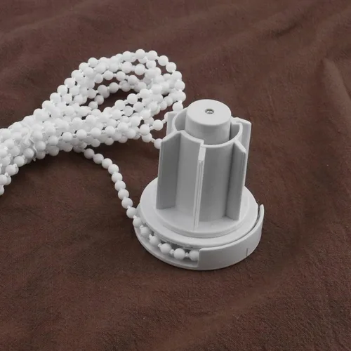 Miniatura 6 de 2 juegos de embrague para persianas enrollables con soporte de metal y cadena de cuentas, embrague para persianas enrollables de tubo de aluminio