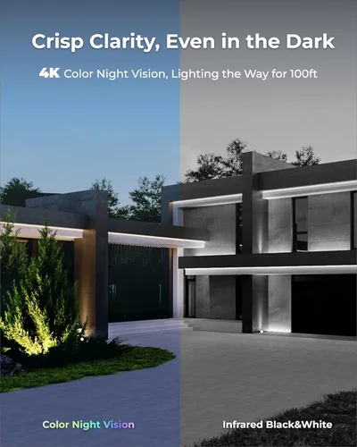 Miniatura 2 de Sistema de cámaras de seguridad REOLINK 4K, 4 piezas, cámaras WiFi 6 de 4K/8MP para exteriores con enchufe, material completamente metálico, visión