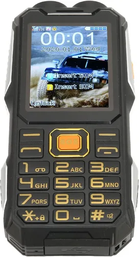 Miniatura 10 de Sxhlseller Teléfono Senior resistente, Botones Grandes, Pantalla de 2.4", Batería 16800mAh, Linterna LED, Altavoz, Dual SIM, Uso al aire libre, Rojo