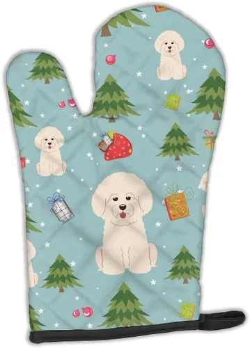Miniatura 79 de Caroline's Treasures BB2732OVMT Dog House Collection Border Collie - Guante de horno grueso resistente al calor para sartenes calientes y horno