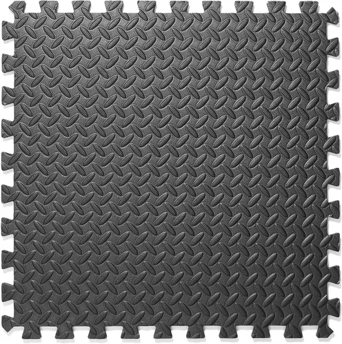 Miniatura 5 de Philosophy Gym Paquete de 30 tapetes de ejercicio – 24 x 24 pulgadas de goma de espuma entrelazada rompecabezas azulejos – negro