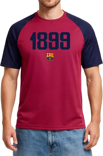 Miniatura 12 de Icon Sports Camiseta con licencia oficial del FC Barcelona para el Día del Juego, unisex para adultos Fcb101pf-borgoña