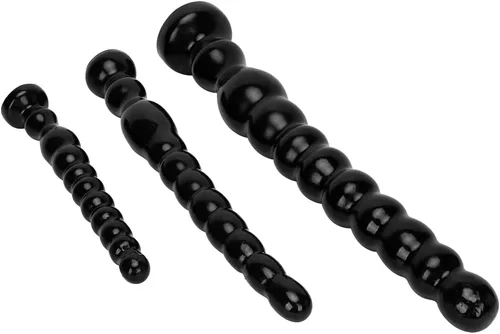 Miniatura 5 de Cuentas anales largas para el punto G vaginal, consolador de estimulación profunda con base de ventosa Stong, punto G vaginal, consolador