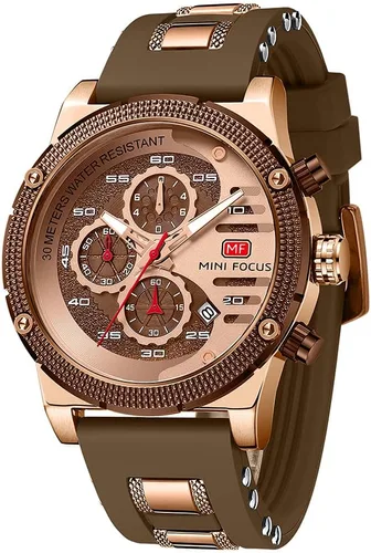 Miniatura 7 de AIMES Mens Watches for Men Casual Chronograph Waterproof Sport Military Watch Analog Quartz Movement Stylish Luxury Dress Wrist Watch Elegant Gift