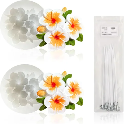 Miniatura 8 de 5 piezas molde de silicona 3D de árbol de Navidad para velas, jabón, resina epoxi, cera, formas de silicona, molde de árbol de Navidad para velas, 5