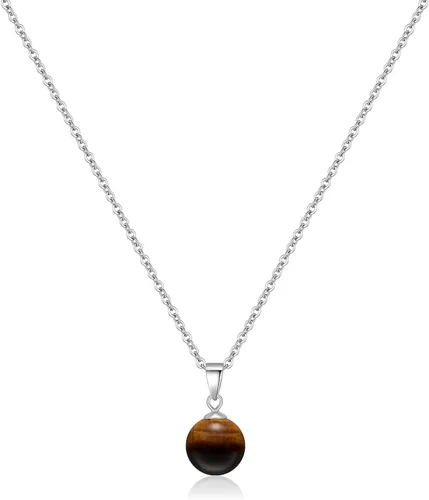 Miniatura 21 de Collar de jade natural para mujer, de plata de ley, ajustable, hecho a mano, con dije de jade verde, collar de cristal curativo, regalo de buena