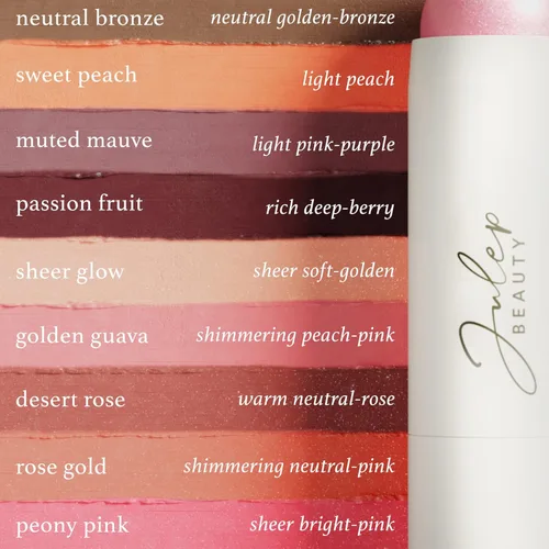 Miniatura 7 de Julep Skip The Brush Barra de Rubor de Crema a Polvo - Malva Apagado - Color Mezclable y Acumulable - Barra de Maquillaje 2 en 1 para Rubor y Labios