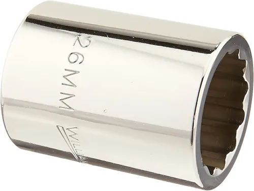 Miniatura 25 de Williams H-1231 3/4 Toma poco profunda, 12 puntos, 31/32 pulgadas