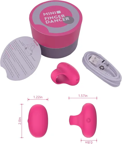 Miniatura 7 de Mini-Ring - Bola de masaje facial personal y ocular recargable por USB, portátil, masajeador de bolsillo de viaje, aprieta los músculos faciales