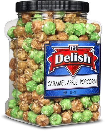 Miniatura 24 de Palomitas de Maíz Gourmet Kettle Corn de It's Delish, 6 Oz Envase Jumbo Palomitas de Maíz Dulces y Saladas Palomitas de Maíz Saludables