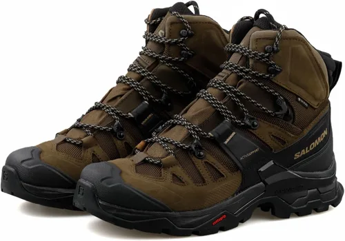 Miniatura 3 de Salomon Quest 4D GTX - Botas de mochilero para hombre, color olivaoscuro