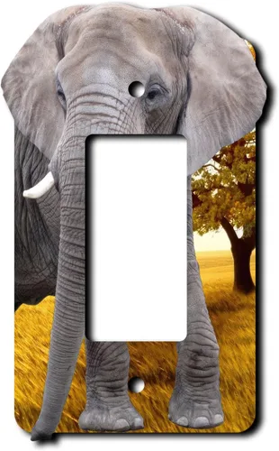 Miniatura 7 de Cubierta eléctrica acrílica decorativa de elefante - Salida única