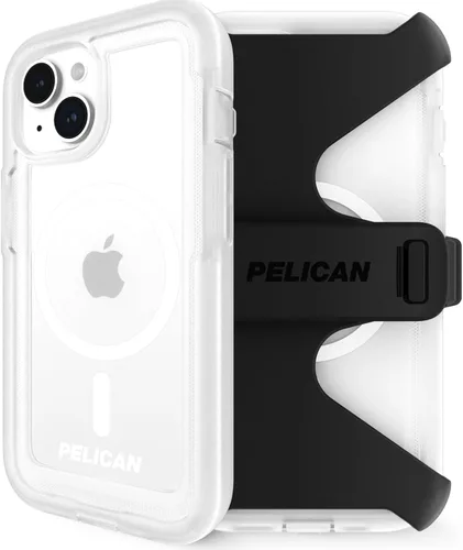 Miniatura 13 de Pelican Shield Series - Funda para iPhone 13/14 de 6.1 pulgadas [compatible con MagSafe] [protección contra caídas de grado militar de 21 pies]